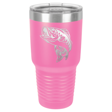 Bass Fishing 30oz Ringneck Tumbler